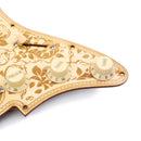 Maple Wood Prewired 3 Single Coil Pickguard SSS for Fender ST Strat Guitar