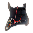 Bronze Prewired Loaded 3 Single Coil Pickups Pickguard SSS for Fender Guitar