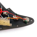 Bronze Prewired Loaded 3 Single Coil Pickups Pickguard SSS for Fender Guitar