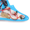 Mirror Surface Prewired 3 Single Coil Pickguard SSS for Fender Guitar Gold