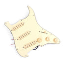 Prewired 3-ply Pickguard Scratchplate HHH for Fender Strat Electric Guitar
