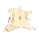 Prewired 3-ply Pickguard Scratchplate HHH for Fender Strat Electric Guitar