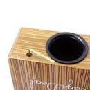 Zebra Wood Travel Cajon Box Drum Hand Percussion Instrument Gift