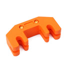 Replacement Rubber Coating Metal Mute Silencer for Cellos Viola Parts Orange