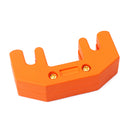 Replacement Rubber Coating Metal Mute Silencer for Cellos Viola Parts Orange