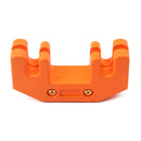 Replacement Rubber Coating Metal Mute Silencer for Cellos Viola Parts Orange