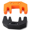 Replacement Rubber Coating Metal Mute Silencer for Cellos Viola Parts Orange