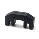 Black 4-Prong Shaped Rubber Coated Heavy Practice Mute for Cello Viola Parts