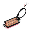 Dual Hot Rail Guitar Humbucker Pickup for Fender ST Strat Stratocaster Electric Guitars Pink & Green