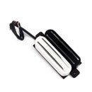 Dual Hot Rail Guitar Humbucker Pickup for Fender ST Strat Stratocaster Electric Guitars Black & White