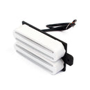 Dual Hot Rail Guitar Humbucker Pickup for Fender ST Strat Stratocaster Electric Guitars White