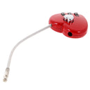 Heart Wire Combination Lock Travel Luggage Small Padlock Key Suitcase Red