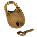 Retro Style Cute Pig Lock Travel Luggage Small Padlock Key Suitcase Bronze