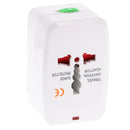 Universal Dual USB Port Multi Charger International Travel AU EU USA Plug Wall Charger Adapter Converter White