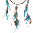 Creative Handmade Moon And Sun Feather Charm Dream Catcher Home Wall Window Car Hanging Decor