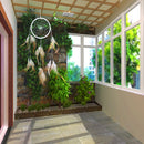 Creative Traditional Feather Charm Dream Catcher Home Wall Window Car Hanging Decor White Brown