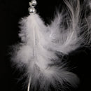 Creative Traditional Feather Charm Dream Catcher Home Wall Window Car Hanging Decor White