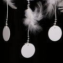 Creative Traditional Feather Charm Dream Catcher Home Wall Window Car Hanging Decor White