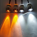 4 Pieces RC 1/10 1/8 Lamp 8mm Bright LED Light Headlamp Headlight for RC Axial SCX10 D90 HPI Cars