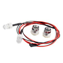 2 White LED Head Lamp Light Night Headlight Headlamp for 1/5 1/8 RC HSP HPI Model Car