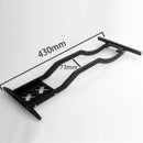 Black RC Car Part Crawler Chassis 1/10 for RC4WD Defender D90 B5 JK Wrangler