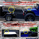 Adjustable Blue RC 1:10 Drift Car Shell Magnet Stealth Body Post Shell Column for 1/10 RC Axial SCX10 RC4WD D90 D110 Car