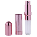 8ml Empty Glass Portable Perfume Fragrance Spray Bottle Atomizer Scent Refillable Travel Gift Collectable Pink