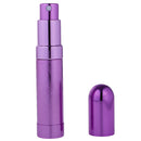 8ml Empty Glass Portable Perfume Fragrance Spray Bottle Atomizer Scent Refillable Travel Gift Collectable Purple