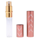 10ml Empty Glass Portable Perfume Fragrance Spray Bottle Atomizer Scent Refillable Travel Gift Collectable Pink