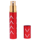 10ml Empty Glass Portable Perfume Fragrance Spray Bottle Atomizer Scent Refillable Travel Gift Collectable Red