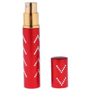 10ml Empty Glass Portable Perfume Fragrance Spray Bottle Atomizer Scent Refillable Travel Gift Collectable Red