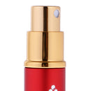 10ml Empty Glass Portable Perfume Fragrance Spray Bottle Atomizer Scent Refillable Travel Gift Collectable Red