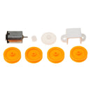 DIY Solar Plastic Car Toy Educational Assembled Model for Children Kids