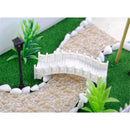 Plastic Crafts Toy Sand Table Model Garden Decor Park Retro Bridge Mold