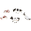 5PCS/SET Plastic Model Beach Scene Garden Landscape DIY Decor Pretend Play Fun Props Kids Children Toy Gift Big Cow