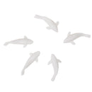 5PCS/SET Plastic Model Beach Scene Garden Landscape DIY Decor Pretend Play Fun Props Kids Children Toy Gift Dolphins