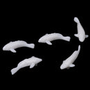 5PCS/SET Plastic Model Beach Scene Garden Landscape DIY Decor Pretend Play Fun Props Kids Children Toy Gift Dolphins