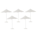 1:75 Scale Umbrella Shape Beach Scene Model Sand Table Micro Landscape Crafts Garden Decor Toy