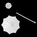 1:75 Scale Umbrella Shape Beach Scene Model Sand Table Micro Landscape Crafts Garden Decor Toy
