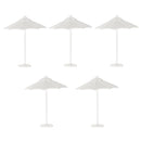 1:75 Scale Umbrella Shape Beach Scene Model Sand Table Micro Landscape Crafts Garden Decor Toy