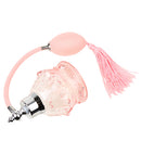 Women Girls Ladies 100ml Empty Refillable Travel Long Bulb Tassel Spray Perfume Bottle Pink