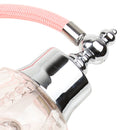 Women Girls Ladies 100ml Empty Refillable Travel Long Bulb Tassel Spray Perfume Bottle Pink
