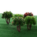 Pack of 10 Pieces Model Trees Layout Scenery Diorama Wargame 1:150 N Scale