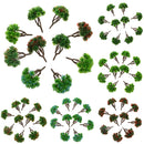 Pack of 10 Pieces Model Trees Layout Scenery Diorama Wargame 1:150 N Scale