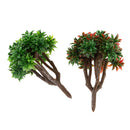 Pack of 10 Pieces Model Trees Layout Scenery Diorama Wargame 1:150 N Scale