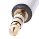 Gold Plated Stereo Audio Adapter 2.5mm Male to 3.5mm Female Jack for Headphone Microphone