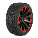 4 Pieces 64mm Rubber On Road Tyre Drift Tires Wheel Rim 12mm Hub for 1/10 HSP HPI RC Drifting Car Parts 601-8001