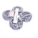 4 Pieces 64mm Rubber On Road Tyre Drift Tires Wheel Rim 12mm Hub for 1/10 HSP HPI RC Drifting Car Parts 601B-6017