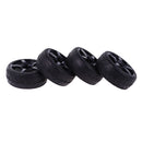 Pack of 4 Rubber Tyre Tyres Tires Wheel Rim Hex 12mm Fits for 1/10 RC Remote Controlled Racing Car 9077-6086
