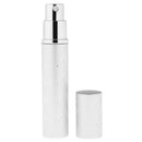 10ml Empty Glass Portable Perfume Fragrance Spray Bottle Atomizer Scent Refillable Travel Gift Collectable Silver